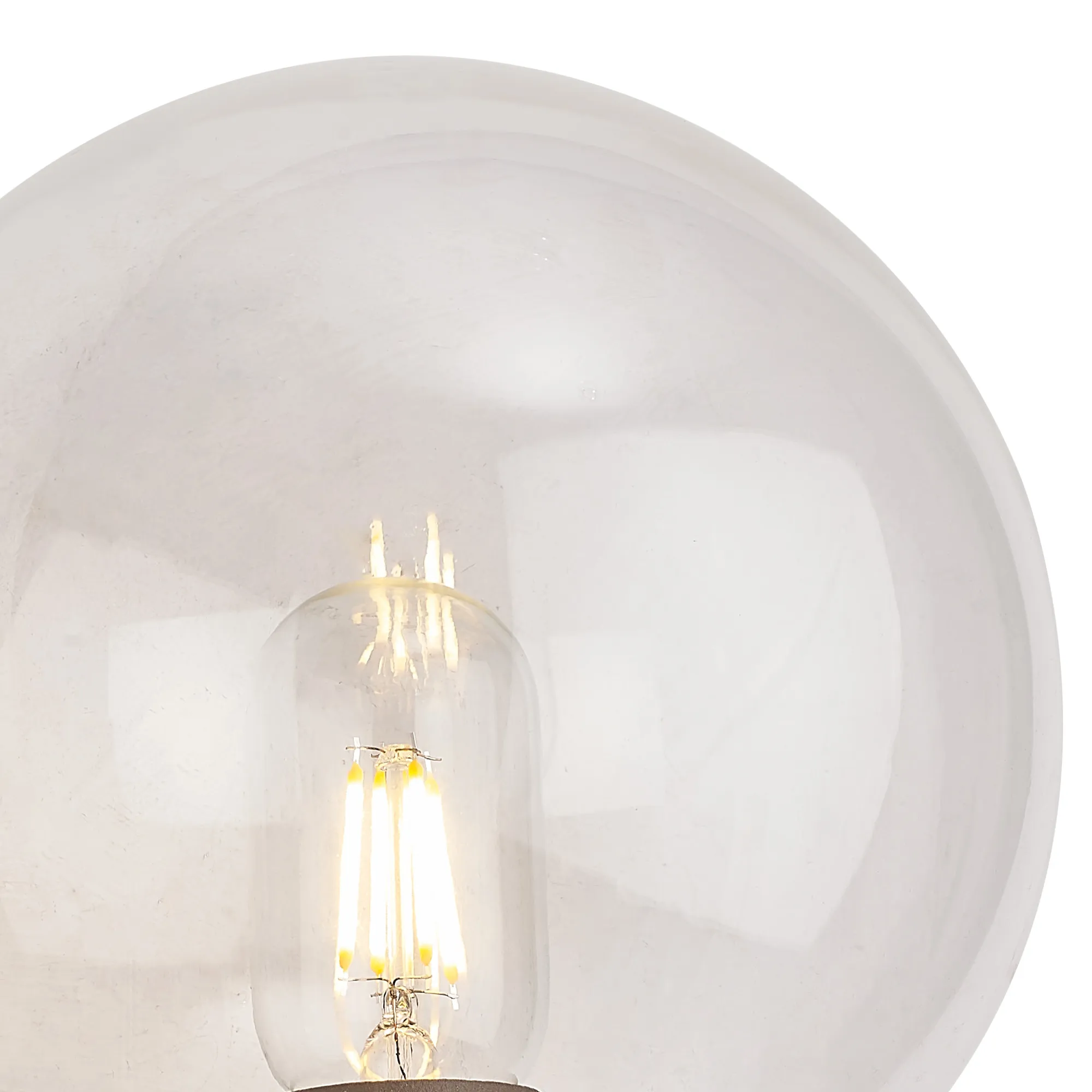 Milo Globe Wall Lamp PIR IP54 Dark Brown D0877  Deco Milo